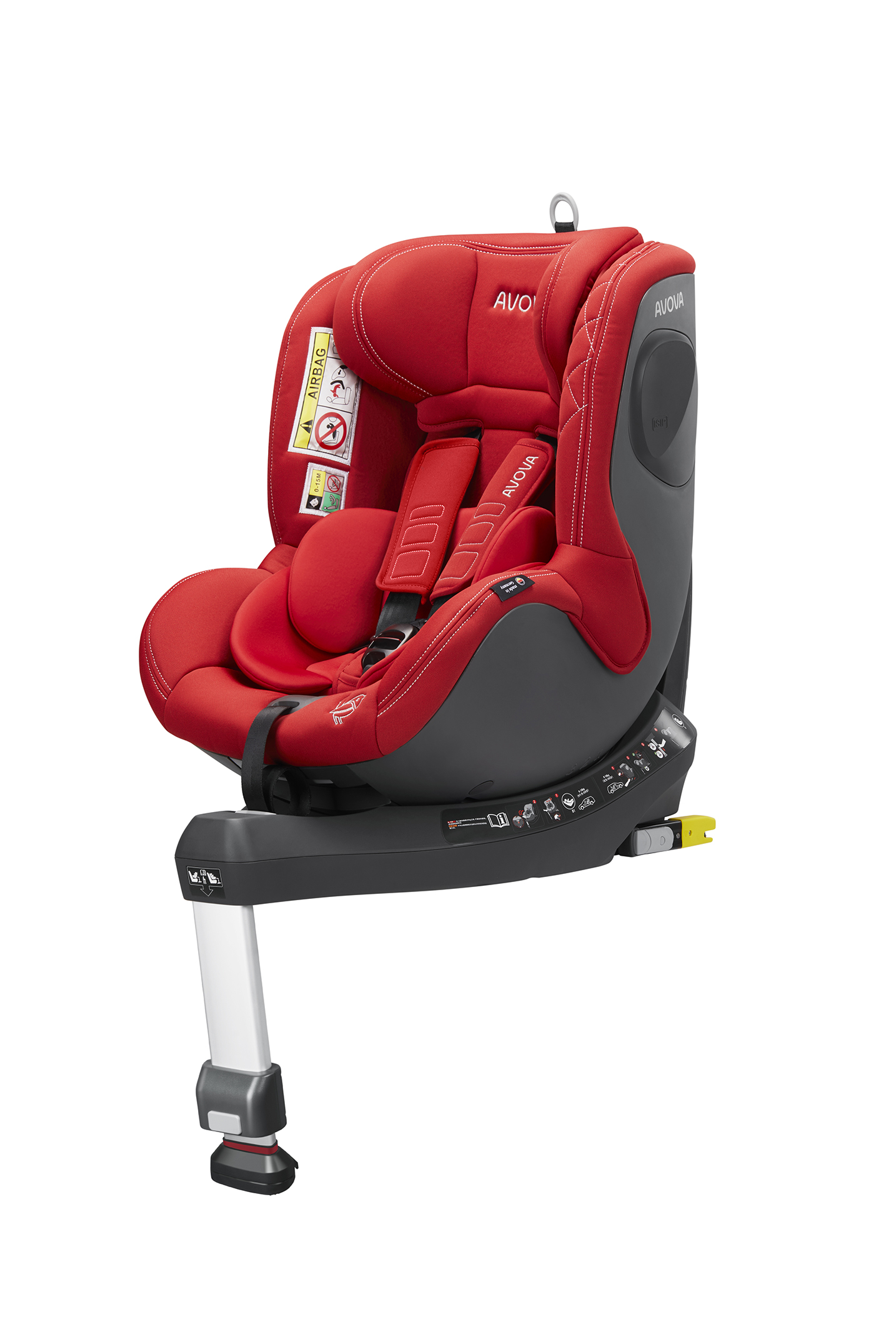 Autostoel Avova - Sperber-Fix 61 - Maple Red - Babyhuys.com